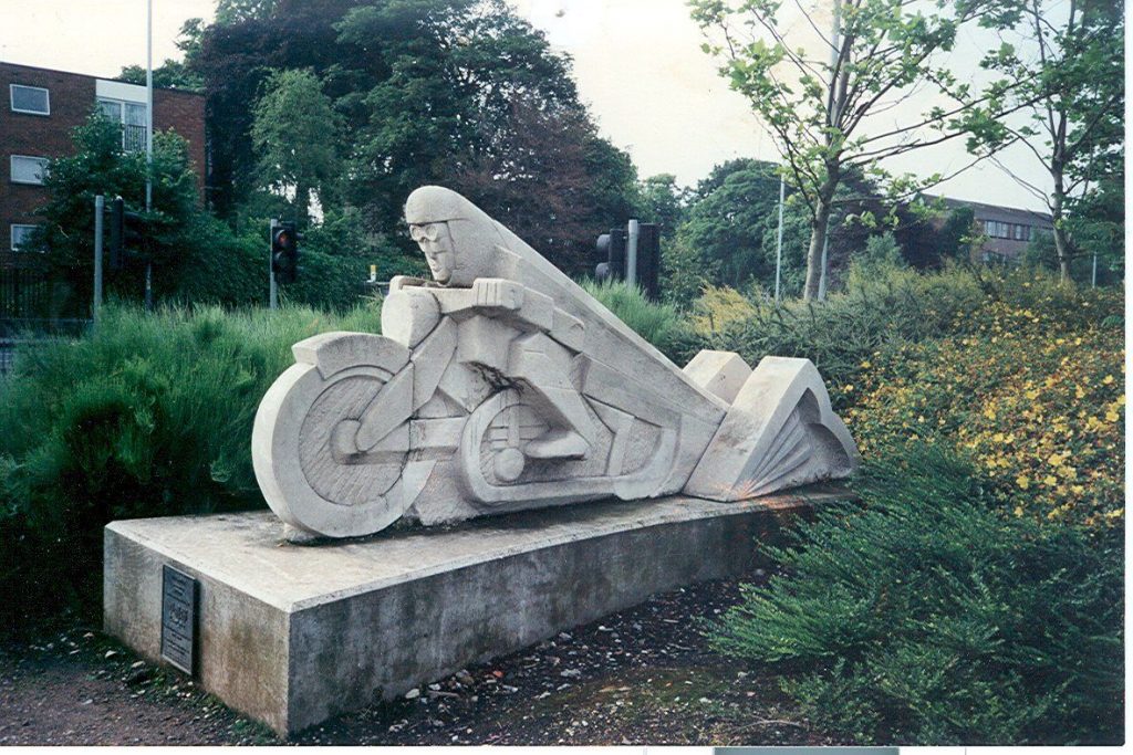 Monument to AJS Wolverhampton