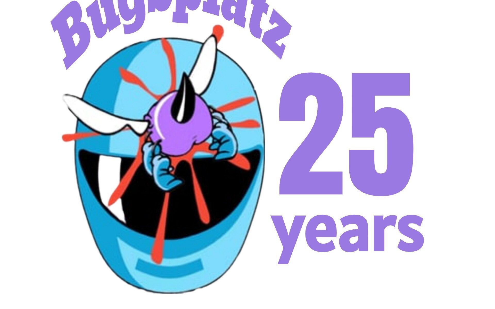 BugSplatz years logo